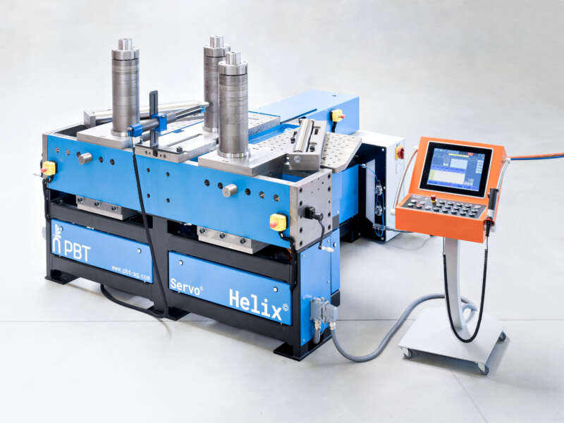 Helix Profil Büküm Makinesi